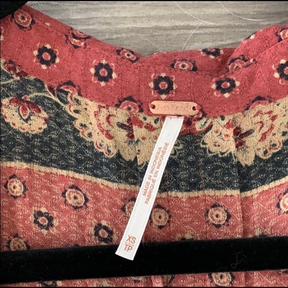SOLD EUC Free People Boho Top - Picture 6 of 9